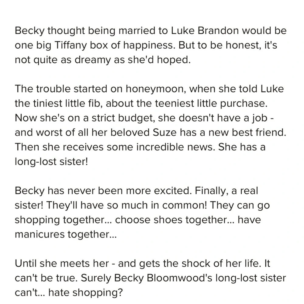 Sophie Kinsella: Shopaholic & Sister- Shopaholic #4 - Picture 4 of 4